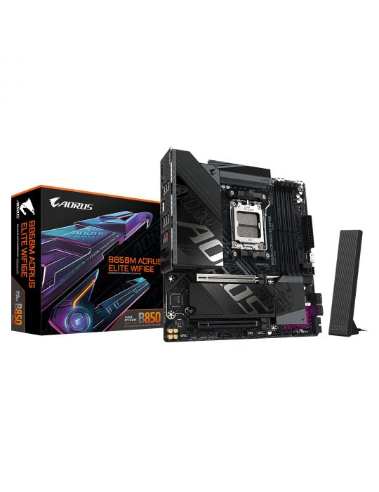 GIGABYTE B850M AORUS ELITE WIFI6E AMD B850 Mufă AM5 micro-ATX