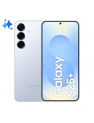 Samsung Galaxy S25+ 17 cm (6.7") Dual SIM Android 15 5G USB tip-C 12 Giga Bites 256 Giga Bites 4900 mAh Albastru - Tik.ro