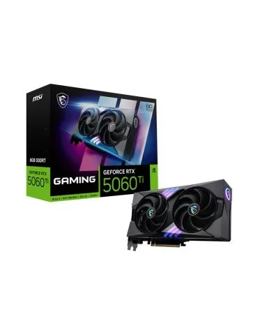MSI GEFORCE RTX 5060 TI 8G GAMING OC plăci video NVIDIA 8 Giga Bites GDDR7 - Tik.ro