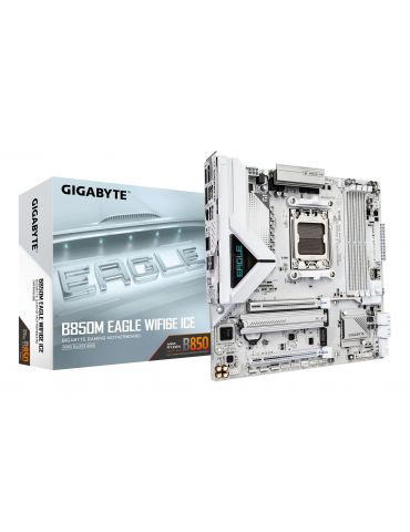 GIGABYTE B850M EAGLE WIFI6E ICE AMD B850 Mufă AM5 micro-ATX - Tik.ro