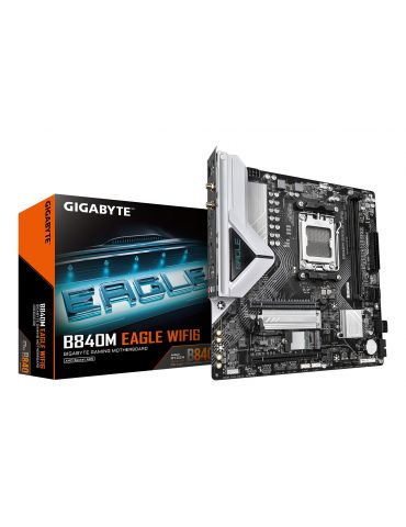 GIGABYTE B840M EAGLE WIFI6 plăci de bază AMD B840 Mufă AM5 micro-ATX - Tik.ro