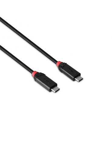 Lindy 37002 cabluri USB USB4 Gen 3x2 2 m USB C Negru