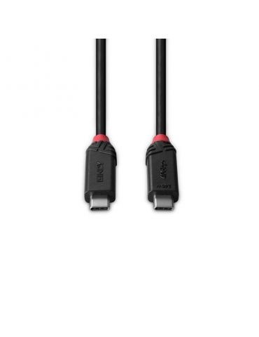 Lindy 37002 cabluri USB USB4 Gen 3x2 2 m USB C Negru