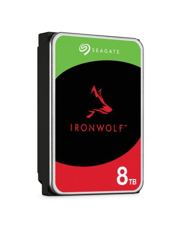 Seagate IronWolf ST8000VN004_B1 hard disk-uri interne 8 TB 7200 RPM 256 Mega bites 3.5" ATA III Serial