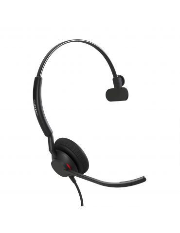Jabra ENGAGE 40 Căști Prin cablu Bandă de fixare pe cap Birou Call center USB Type-C   USB Type-A Negru