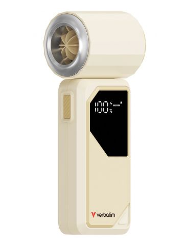 Verbatim Cool 'n' Go AirJet Argint, Alb Ventilator de mână - Tik.ro
