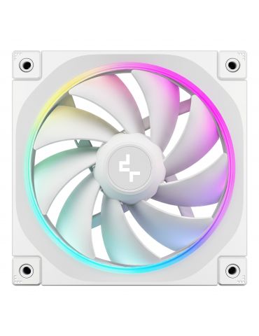 DeepCool FL12 WH-3 in 1 Carcasă calculator Ventilator 12 cm Alb 3 buc.