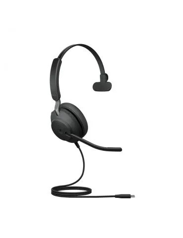 Jabra Evolve2 40 SE Căști Prin cablu Bandă de fixare pe cap Apeluri Muzică USB Type-C   USB Type-A Negru