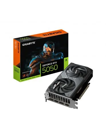 GIGABYTE GeForce RTX 5050 WINDFORCE OC 8G NVIDIA 8 Giga Bites GDDR6 - Tik.ro