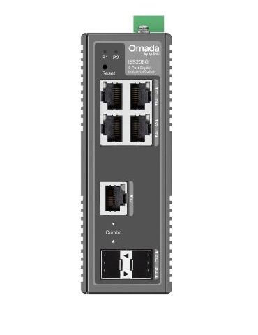 TP-Link Omada IES206G switch-uri Gestionate Gigabit Ethernet (10 100 1000) Negru