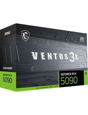 MSI VENTUS GEFORCE RTX 5090 32G 3X OC plăci video NVIDIA 32 Giga Bites GDDR7