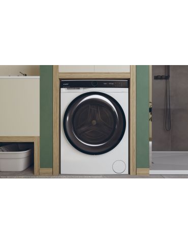 Candy BWS 6106B8-S uscătoare pentru mașini de spălat De sine stătător Încărcare frontală Negru, Alb D