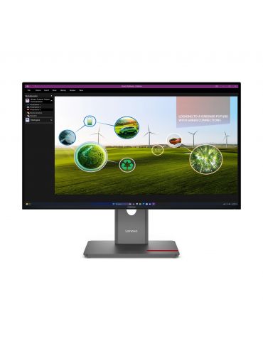 Lenovo ThinkVision P27Q-40 LED display 68,6 cm (27") 2560 x 1440 Pixel Quad HD Negru - Tik.ro