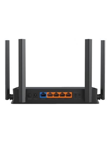 TP-Link Archer BE220 router wireless Gigabit Ethernet Bandă dublă (2.4 GHz  5 GHz) Negru