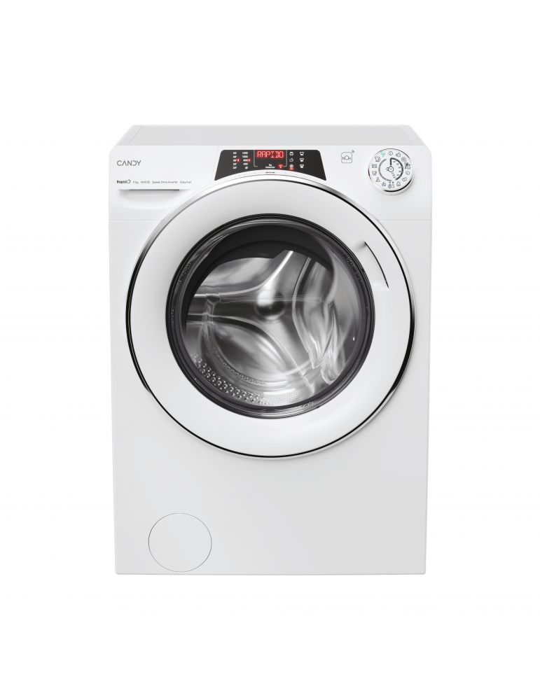 Candy RapidÓ RO14116DWMCT-S mașini de spălat Încărcare frontală 11 kg 1400 RPM Alb