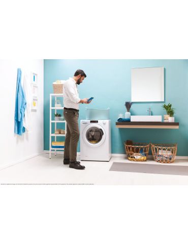 Candy Smart Pro CSO4 1275TE 2-S mașini de spălat Încărcare frontală 7 kg 1200 RPM Alb