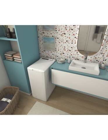 Candy Smart CSTG282D2 1-S mașini de spălat Încărcare verticală 8 kg 1200 RPM Alb