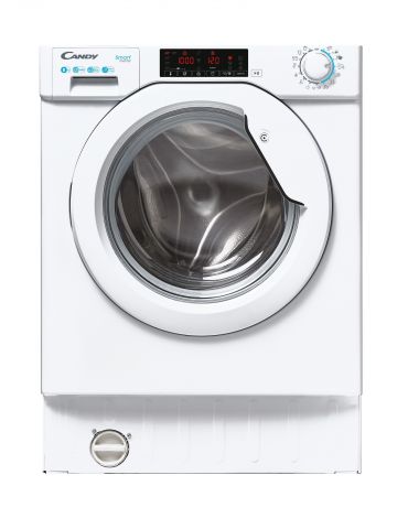 Candy Smart Inverter CBW 48TWME-S mașini de spălat Încărcare frontală 8 kilograme 1400 RPM Alb - Tik.ro