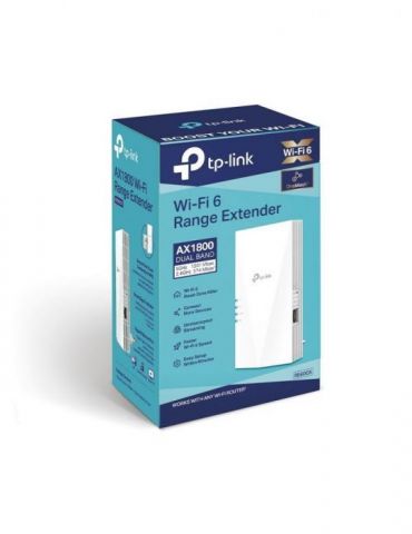 TP-LINK RE600X repetoare de rețea Alb 1000 Mbit/s Tp-link - 3