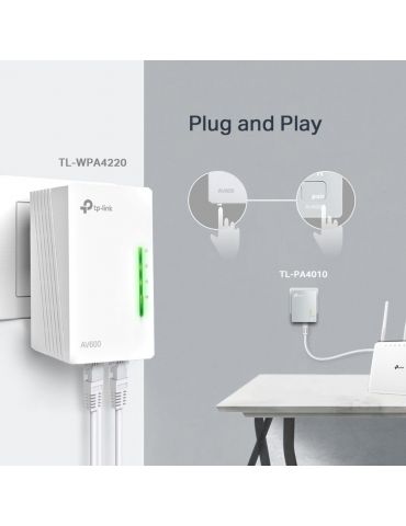TP-Link AV600 600 Mbit s Ethernet LAN Wi-Fi Alb 1 buc.