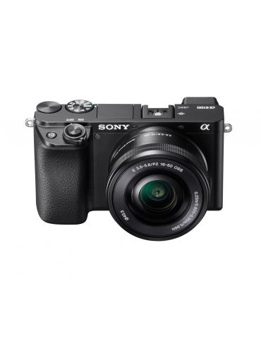 Sony α 6100 MILC 24,2 MP CMOS 6000 x 40000 Pixel Negru