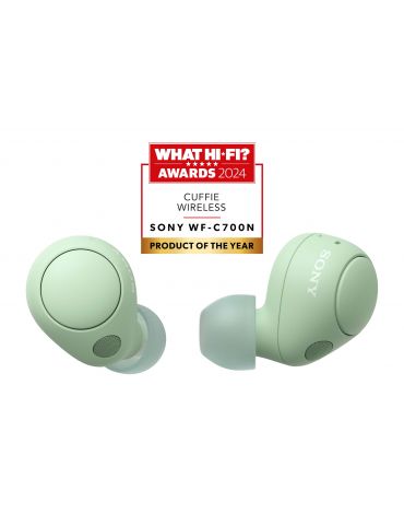 Sony WF-C700N Căști True Wireless Stereo (TWS) În ureche Apeluri Muzică Bluetooth Verde