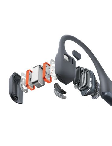 SHOKZ OpenRun Pro 2 Căști Fără fir Cârlig-ureche Sporturi Bluetooth Negru