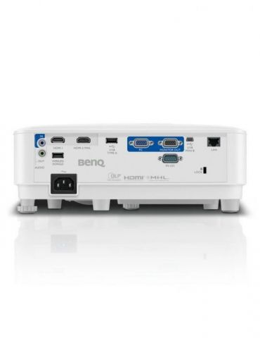 Proiector benq mx731 lampa dlp 4000 lumeni rezolutie xga (1024 x 768) contrast 20.000 : 1 vga hdmi x 2 rs-232 usb 2.0 mini-jackb