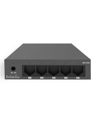 EnGenius ES105 switch-uri Fara management Gigabit Ethernet (10 100 1000) Negru - Tik.ro