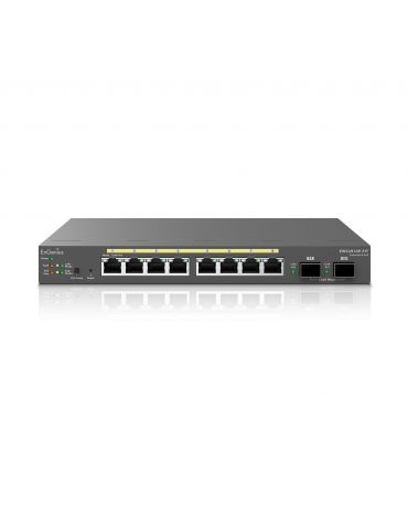 EnGenius EWS2910P-FIT switch-uri Gestionate L2+ Gigabit Ethernet (10 100 1000) Power over Ethernet (PoE) Suport Negru - Tik.ro