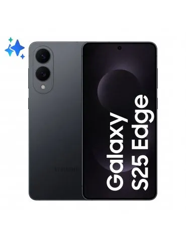 Samsung Galaxy S25 Edge 17 cm (6.7") Dual SIM Android 15 5G USB tip-C 12 Giga Bites 256 Giga Bites 3900 mAh Negru - Tik.ro