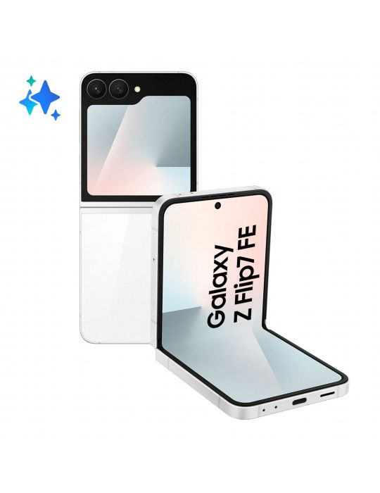 Samsung Galaxy Z Flip7 FE 17 cm (6.7") 5G 8 Giga Bites 128 Giga Bites 4000 mAh Alb