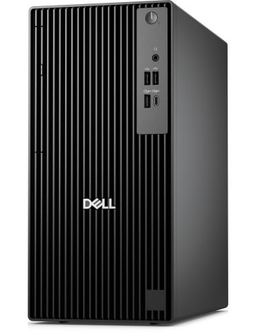 DELL Pro QCT1255 AMD Ryzen™ 3 8300G 8 Giga Bites DDR5-SDRAM 512 Giga Bites SSD Windows 11 Pro Tower PC-ul Negru