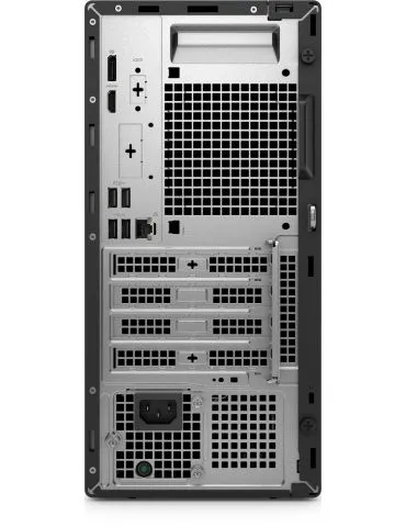 DELL Pro QCT1255 AMD Ryzen™ 3 8300G 8 Giga Bites DDR5-SDRAM 512 Giga Bites SSD Windows 11 Pro Tower PC-ul Negru