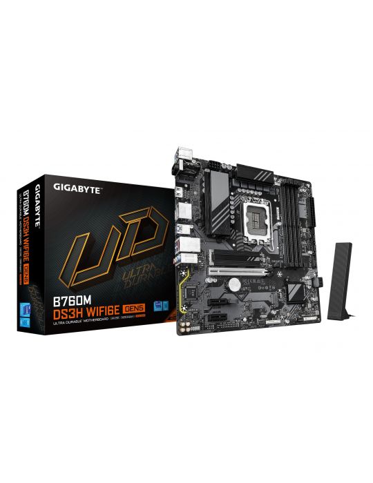 GIGABYTE B760M DS3H WIFI6E GEN5 Intel B760 Express LGA 1700 micro-ATX