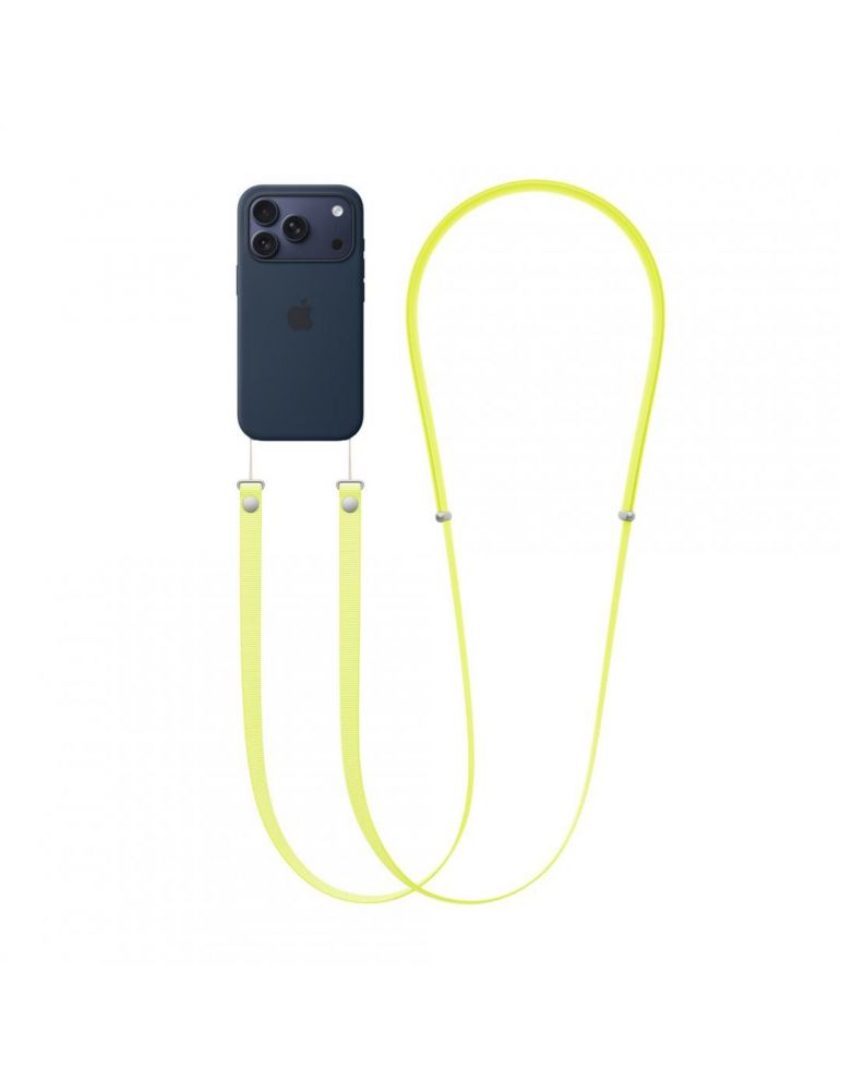 Lanyards Crossbody strap - neon yellow