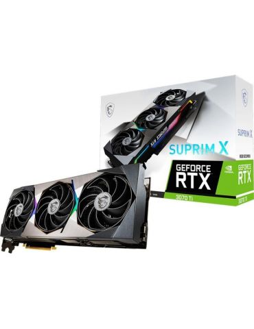 Msi video card nvidia geforce rtx 3070 ti suprim x 8g (8gb/256bit 3xdp hdmi recommended psu 850w torx fan 4.0 aluminum backplate