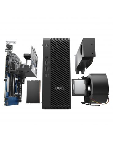 DELL Pro Max FCM2250 Intel Core Ultra 7 265U 16 Giga Bites DDR5-SDRAM 512 Giga Bites SSD NVIDIA RTX A400 Windows 11 Pro Micro