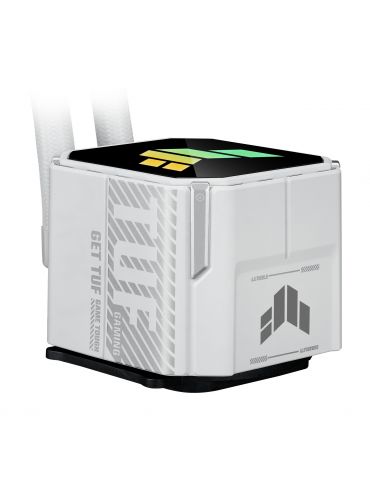 ASUS TUF Gaming LC III 360 ARGB White Edition Carcasă calculator Răcire lichidă all-in-one 12 cm Alb