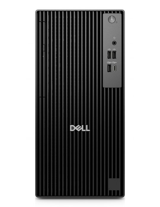 DELL Pro QCT1250 Intel® Core™ i5 i5-14500 16 Giga Bites DDR5-SDRAM 512 Giga Bites SSD Ubuntu Linux Tower PC-ul Negru
