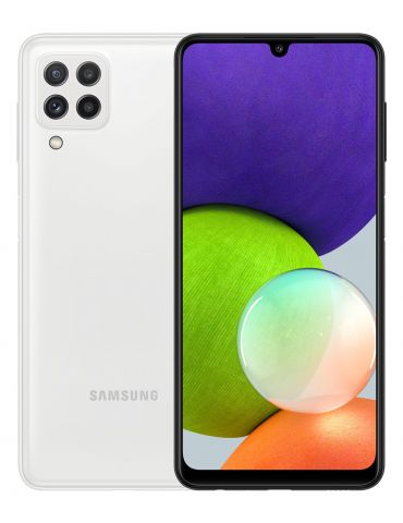 Samsung Galaxy A22 16,3 cm (6.4") Dual SIM 4G USB tip-C 4 Giga Bites 64 Giga Bites 5000 mAh Alb Samsung - 1