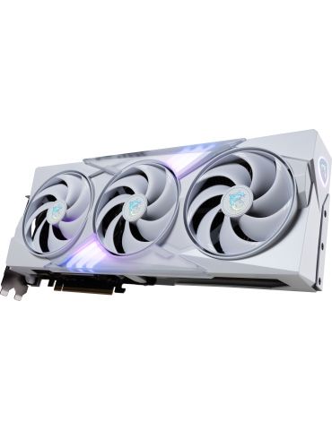 MSI GAMING GEFORCE RTX 5080 16G TRIO OC WHITE plăci video NVIDIA 16 Giga Bites GDDR7