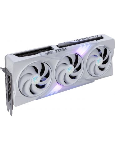 MSI GAMING GEFORCE RTX 5080 16G TRIO OC WHITE plăci video NVIDIA 16 Giga Bites GDDR7