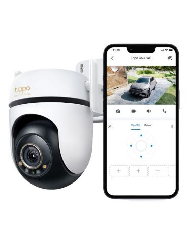TP-Link TAPO C530WS camere video de supraveghere Tip turelă IP cameră securitate Exterior 2880 x 1620 Pixel De perete