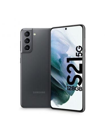 Samsung Galaxy S21 5G SM-G991B 15,8 cm (6.2") Dual SIM Android 11 USB tip-C 8 Giga Bites 128 Giga Bites 4000 mAh Gri Samsung - 2