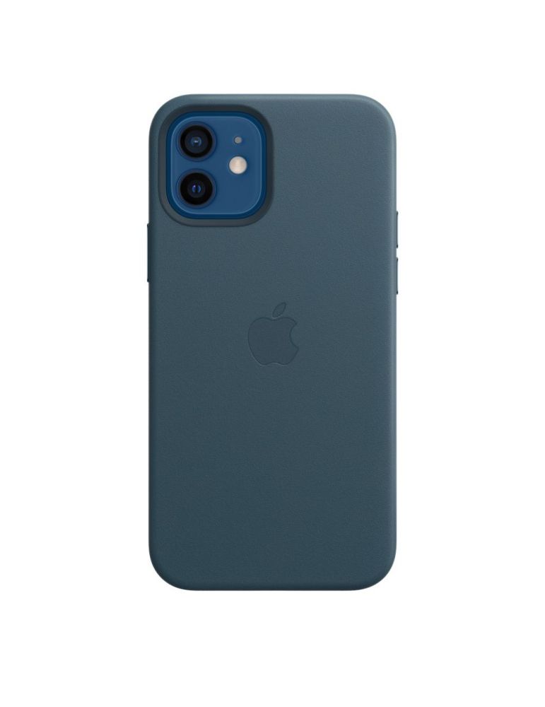 Husa smartphone apple pt iphone 12 | iphone 12 pro tip back cover (protectie spate) cu magsafe piele magsafe albastru mhke3zm