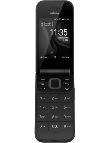 Smartphone 2720 flip dual sim 2.8 kaios 4g black 16btsb01a03 (include tv 0.5lei) Nokia - 1