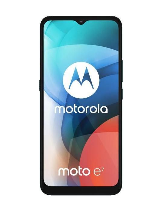 Smartphone moto e7 dual sim 32/2gb satin coral palw0017pl (include tv 0.5lei) Motorola - 1