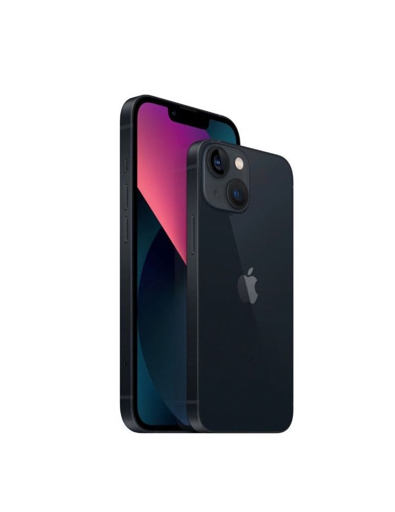 Smartphone apple iphone 13 mini ecran 5.4 inch dual sim rez. camera 12 mpix memorie interna 256 gb 5g ios negru mlk53rm/a