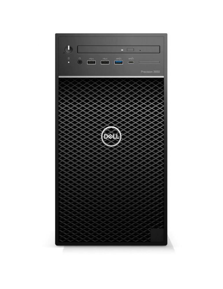 Desktop dell precision 3650 tower cpu i9-11900k nvidia quadro rtx 5000 memorie 64 gb ssd 1 tb hdd 4 tb unitate optica tastatu